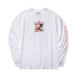 Born x Raised Barbed Wire Long Sleeve – White