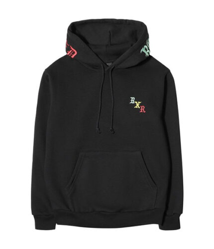 Born x Raised Graphic Print Crew Neck Hoodie