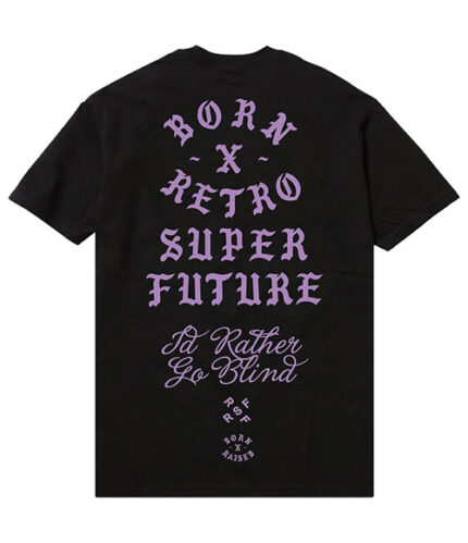 Born x Raised x Retro Super Future Tee – Black