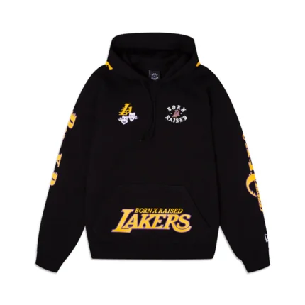 Born X Raised Los Angeles Lakers – Black