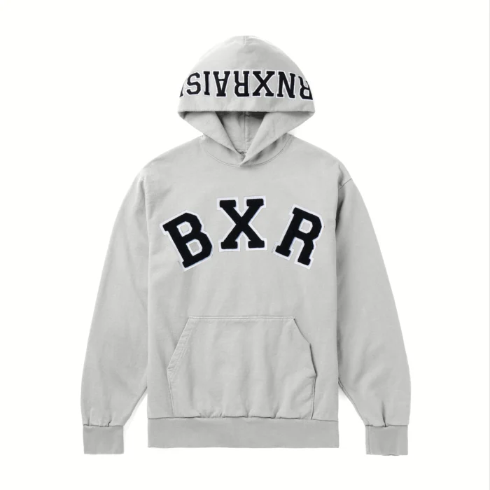 Born X Raised College Park Hoodie: Grey