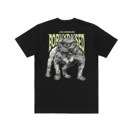 B X R Dogg Pound Tee: Black / Green