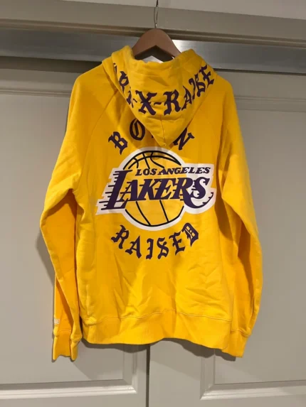 Born x Raised Lakers Hoodie – Yellow